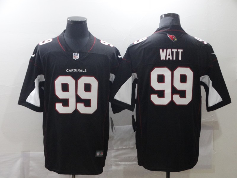 Men Arizona Cardinals #99 Watt Black Nike Vapor Untouchable Limited NFL Jersey